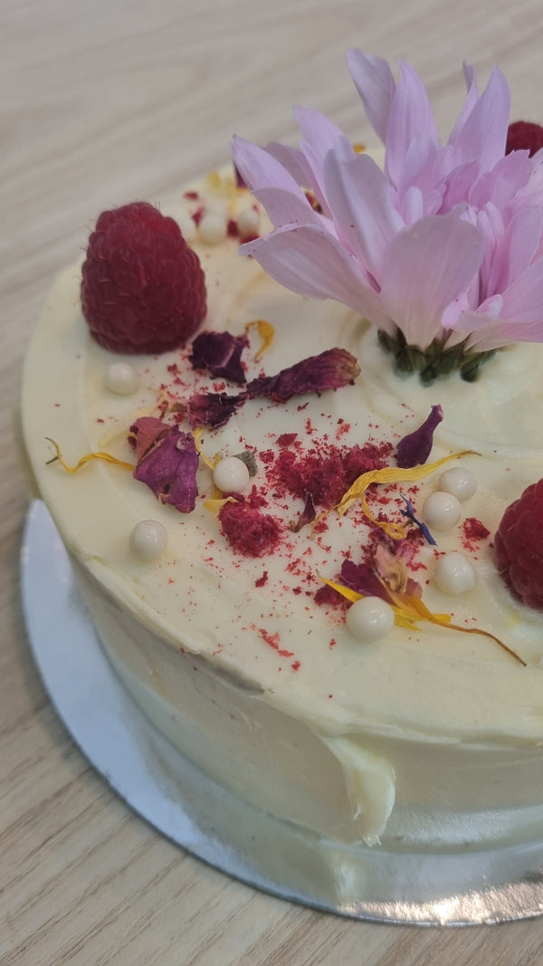 Mother's Day Edition Petite Lemon Raspberry Cake