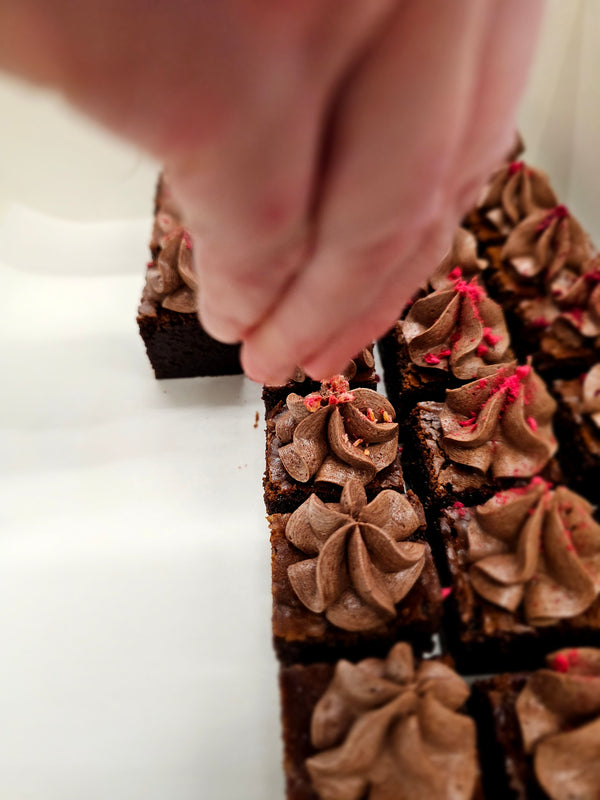 Choc Fudge Brownie Bites (GF)