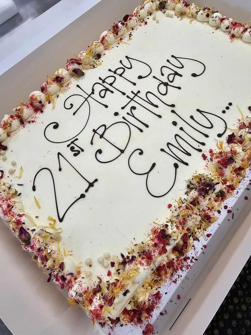 Lemon and Raspberry Layer Cake