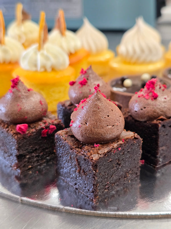 Choc Fudge Brownie Bites (GF)