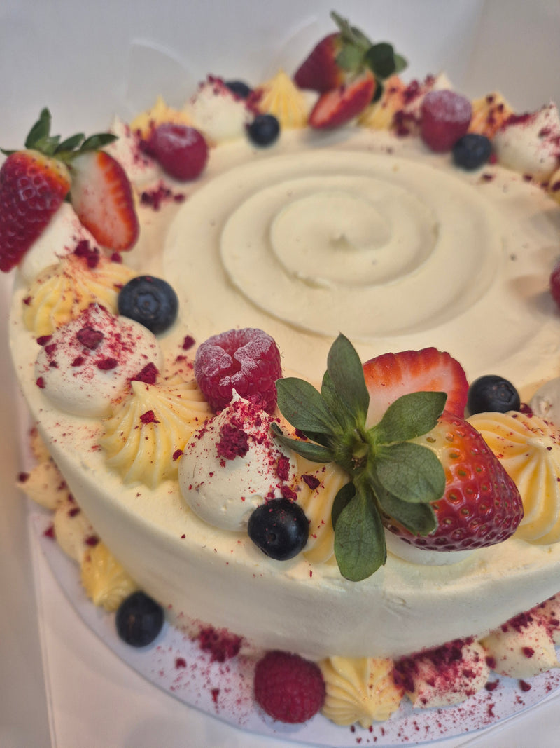 LEMON CURD CELEBRATION CAKE