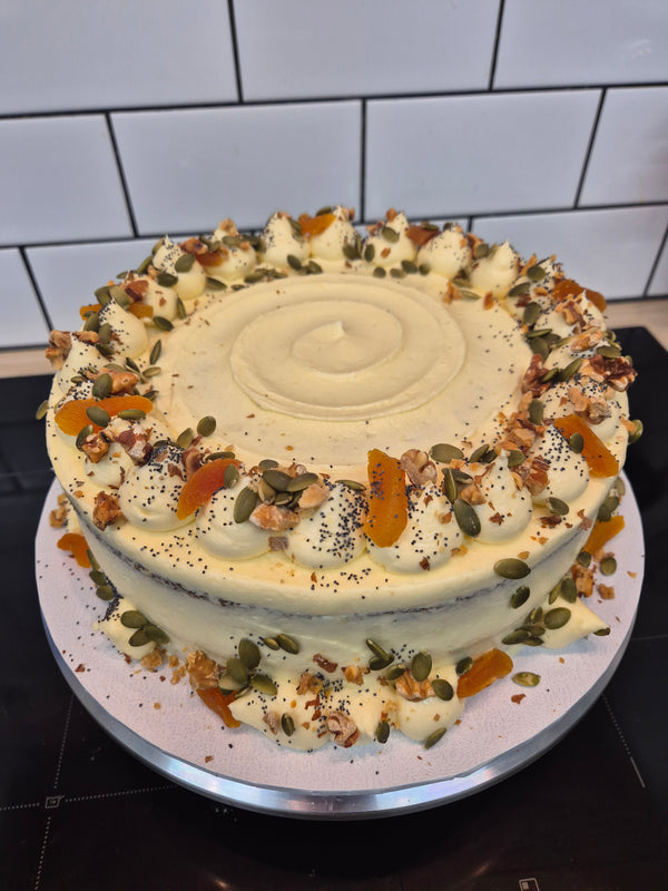 CARROT & WALNUT* CAKE