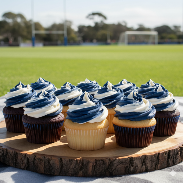 Grand Final Cupcakes – Game Day Treats!