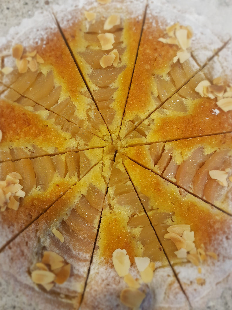 Baked Almond Frangipani & Seasonal Fruit Tart