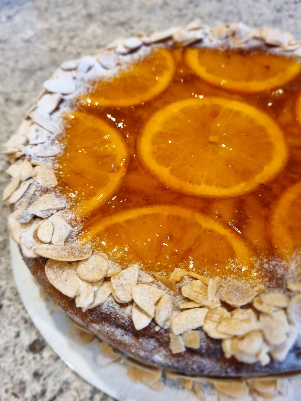MIDDLE EASTERN ORANGE & ALMOND CAKE (GLUTEN & DAIRY FREE)*