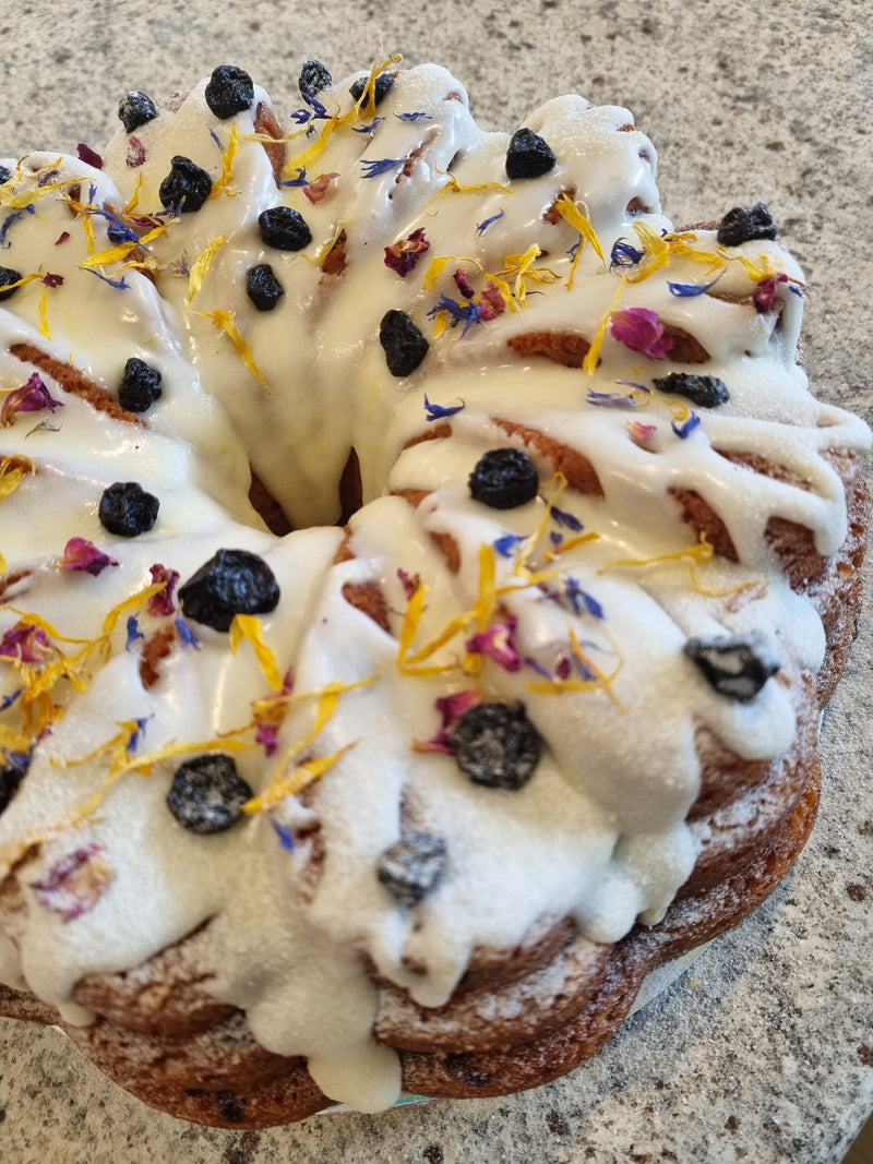 LEMON, BLUEBERRY & YOGHURT BUNDT CAKE