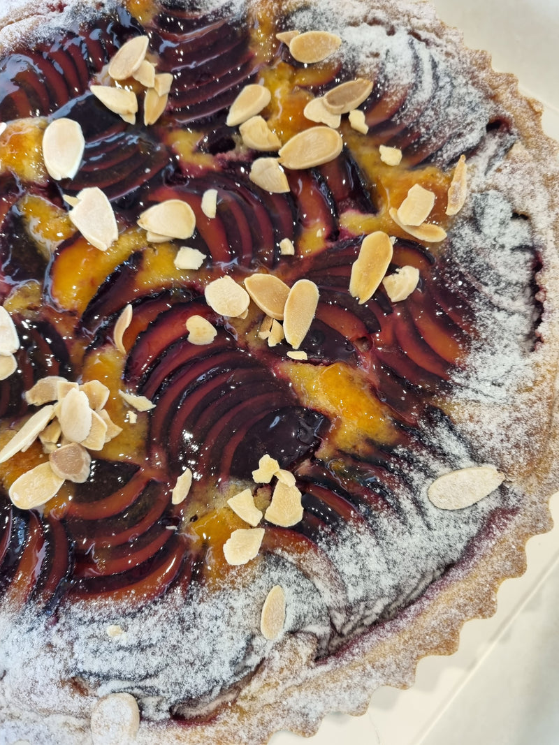 Baked Almond Frangipani & Seasonal Fruit Tart