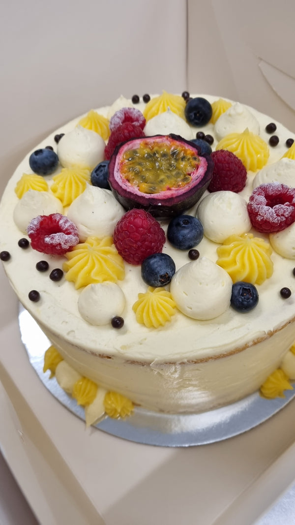 LEMON CURD CELEBRATION CAKE