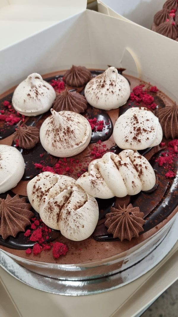 Dark Chocolate Truffle Mousse Cake - (GF)*
