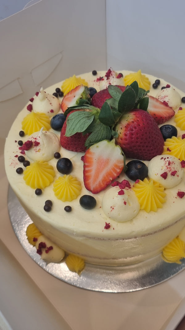 LEMON CURD CELEBRATION CAKE
