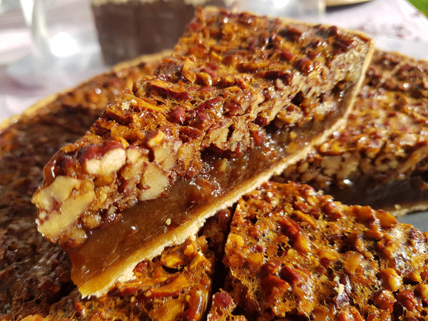 ROASTED PECAN & MAPLE TART