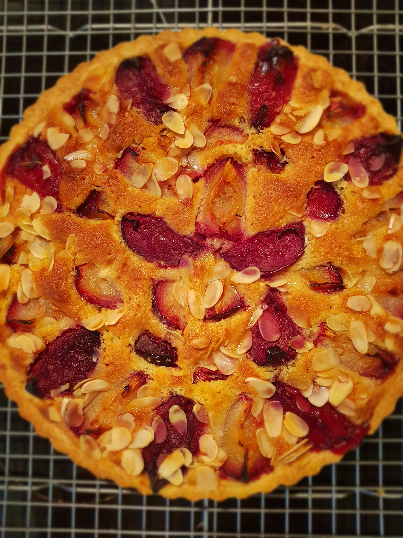 Baked Almond Frangipani & Seasonal Fruit Tart